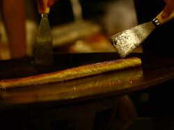 making Of Thai Roti Stock Footage