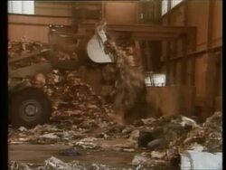 Recycling efforts Stock Footage