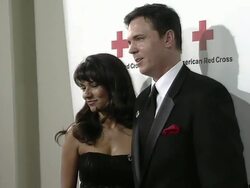 Nicholas Lea (R) at the American Red Cross Of Santa Monica's Annual 'Red Tie Affair' at Santa Monica CA. (Footage by WireImage Video/GettyImages) Stock Footage