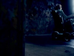 patient on wheelchair Stock Footage