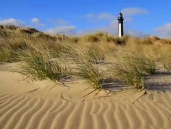 Cape Henry Lighthouse, VA Stock Footage