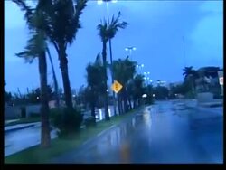 Aftermath of Hurricane Dean hitting Cancun News Clip