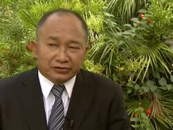 INTERVIEW: Producer John Woo on not using CGI in his movies at the Warriors of the Rainbow Interviews: Venice Film Festival 2011 at Venice . (Footage by WireImage Video/Getty Images Entertainment Video) Stock Footage