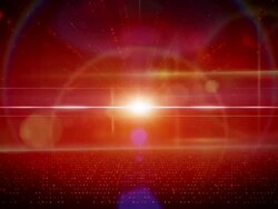 Digital abstract with lens flare effect Stock Footage