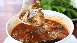 Thailand food with delicious flavor Stock Footage