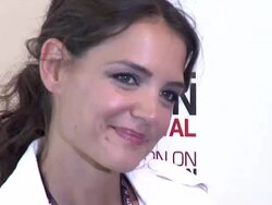 Katie Holmes Global Citizen Festival in Central Park To End Extreme Poverty Stock Footage