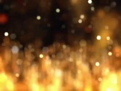Defocused fire Stock Footage