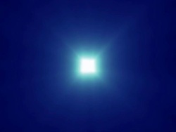 Lights- Square glow pan Stock Footage