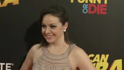 Shelley Regner at the 'American Ultra' Los Angeles Premiere Stock Footage