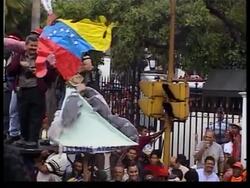 Pro and anti Hugo Chavez marches in Caracas. Instructional Video