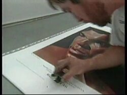 USA: MUHAMMAD ALI UNVEILS PORTRAIT FOR CHARITY News Clip