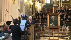 CLEAN : Iconic Bach portrait returns to German composer's home city News Clip