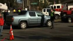 Resident stunned and saddened by the elementary school massacre in Newtown, Connecticut have begun to place flowers at a small, but growing memorial at the school entrance. News Clip