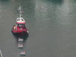 ATMOSPHERE boats at the Monaco General Views at Monaco . (Footage by WireImage Video/Getty Images Entertainment Video) Stock Footage