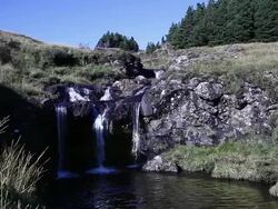 The Fairy Pools at Glen Brittle, Isle of Skye, Scotland. Stock Footage