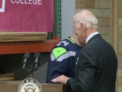 Joe Biden in Washington State Stock Footage