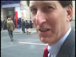 The AP's Jason Bronis is traveling along with President Barack Obama for the G20 summit. He has a behind the scenes look as protesters clash with police. News Clip