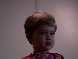 Cutting Child's Hair 6 Stock Footage