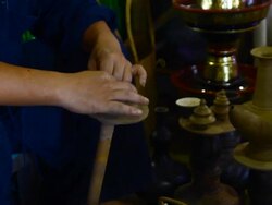 pottery, Thailand Stock Footage