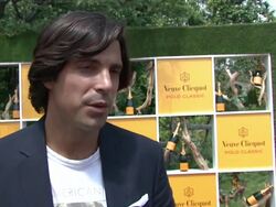 INTERVIEW: Nacho Figueras introduces the 5th Polo Classic at The Fifth Annual Veuve Clicquot Polo Classic Stock Footage