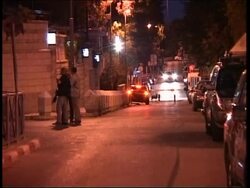 British PM arrives ahead of meeting with Olmert News Clip