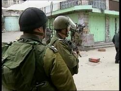 WEST BANK: PALESTINIANS INJURED IN CLASHES WITH ISRAELI SOLDIERS News Clip