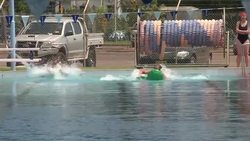 VOICED: Thongs fly at Aussie Outback 'Olympics' News Clip