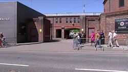 Household Cavalry regiments marching News Clip