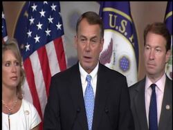 The House has begun debate on Speaker John Boehner's deficit-cutting plan. Republican leaders have been pleading with reluctant members of their caucus to support the bill. Should it pass the House, the Senate is promising a quick vote. News Clip