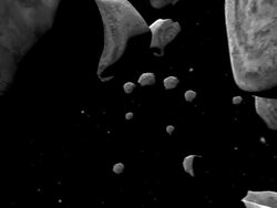Asteroids 3D Stock Footage