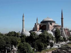 HAGHIA SOPHIA MOSQUE AYA SOFYA Stock Footage