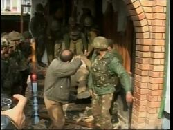 Indian security forces kill three top guerrillas in Kashmir News Clip