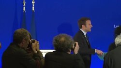 CLEAN : France elections: Centrist Macron speaks on terrorism News Clip