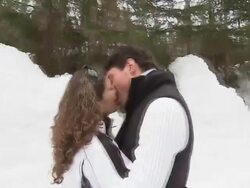 STEADYCAM: Happy in love Stock Footage