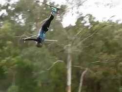 Australian Moguls Training Session Stock Footage