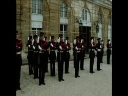 UPITN 14 5 75 CHINA'S VICE PREMIER ARRIVES IN PARIS ON AN OFFICAL VISIT News Clip