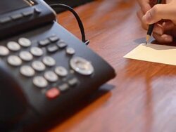 Taking Notes Stock Footage