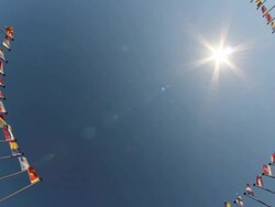 international flags Stock Footage