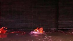 Water Puppetry and  Vietnamese Traditional Music Stock Footage