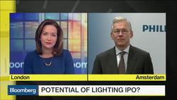 Van Houten Outlines Likelihood of a Philips Lighting IPO News Clip