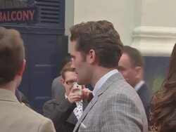 Matthew Morrision at 'Charlie' opening night News Clip