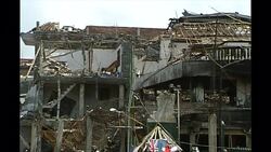 2002 Bali Bombings aftermath - police at scene News Clip