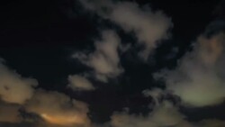 timelapse stars and moon in night sky Stock Footage