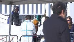 Ship arrives in Sicily with migrants rescued off Libya News Clip