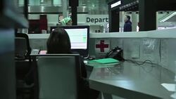 CLEAN : Flowers and candles at Saint Petersburg airport News Clip