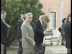 PORTUGAL: NATO FOREIGN MINISTERS DISCUSS SITUATION IN BOSNIA News Clip