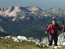 HD: Couple Hiking Stock Footage