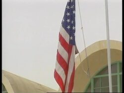 US troops memorial six months after Sept 11 News Clip