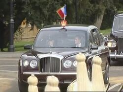 WRAP President Sarkozy begins state visit to UK, Windsor castle News Clip
