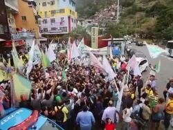 Presidential Elections In Brazil 2014, Marina da Silva Campaign. Stock Footage